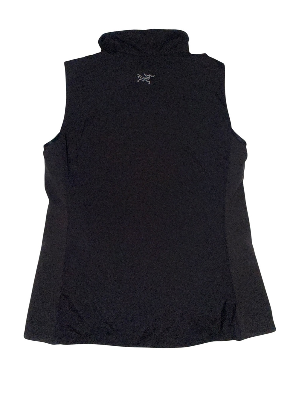 Arc'teryx Women's Atom Ultralight Black Light Puffer Full Zip Vest Size M Logo - Picture 2 of 10